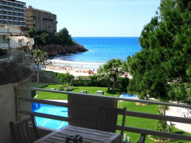 Apartamento Playamero Deluxe Playa Capellans Frente Al Mar 萨洛 外观 照片